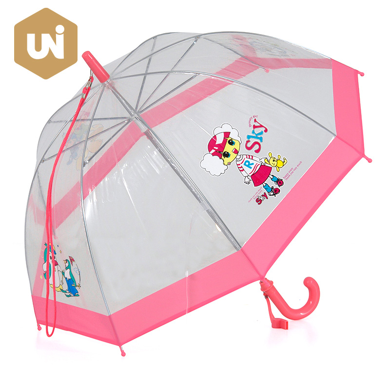 Guarda-chuva POE com designs impressos